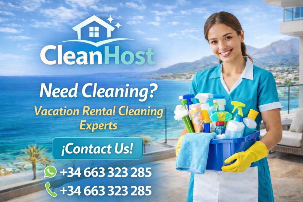 Need Cleaning? Vacation Rental Cleaning Experts Costa Blanca — CleanHost Javea +34 663 323 285